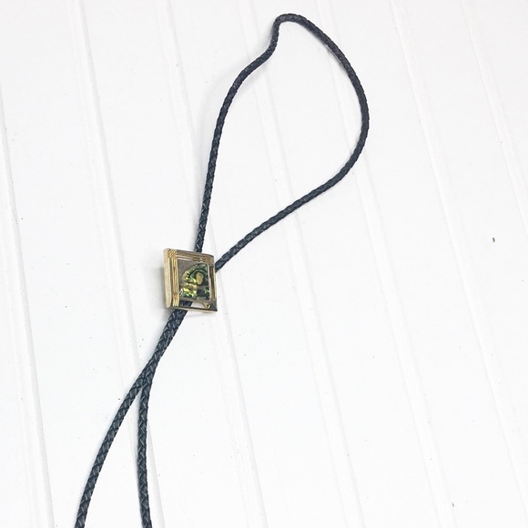 Vintage Stone Western Bolo Tie - Picture 1 of 6